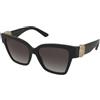 Dolce & Gabbana DG4470 501/8G | Occhiali da Sole Graduati o Non Graduati | Prova Online | Plastica | Quadrati | Nero | Adrialenti