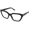 Guess GU50176 005 | Occhiali da Vista Graduati | Prova Online | Plastica | Cat Eye, Ovali / Ellittici | Nero, Grigio | Adrialenti