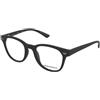 Emporio Armani EA3240U 5001 | Occhiali da Vista Graduati | Prova Online | Plastica | Panthos | Nero | Adrialenti