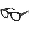Dsquared2 D2 0091 2M2 | Occhiali da Vista Graduati | Unisex | Plastica | Quadrati | Nero | Adrialenti