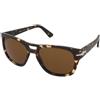 Persol PO3366S 985/33 | Occhiali da Sole Graduati o Non Graduati | Prova Online | Unisex | Plastica | Quadrati | Marrone, Havana | Adrialenti