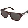 Persol PO3366S 24/B1 | Occhiali da Sole Graduati o Non Graduati | Prova Online | Plastica | Quadrati | Marrone, Havana | Adrialenti