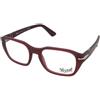Persol PO3365V 1216 | Occhiali da Vista Graduati | Prova Online | Plastica | Quadrati | Viola | Adrialenti