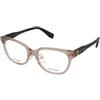 Marc Jacobs Marc 818/F 6X4 | Occhiali da Vista Graduati | Prova Online | Plastica | Quadrati | Avorio, Trasparente | Adrialenti