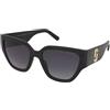 Marc Jacobs Marc 724/S 807/9O | Occhiali da Sole Graduati o Non Graduati | Prova Online | Plastica | Quadrati | Nero | Adrialenti