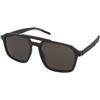 Hugo by Hugo Boss Hugo Boss HG 1335/S KB7/IR | Occhiali da Sole Graduati o Non Graduati | Prova Online | Plastica | Quadrati | Grigio, Trasparente | Adrialenti