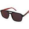 Hugo by Hugo Boss Hugo Boss HG 1335/S 807/AO | Occhiali da Sole Graduati o Non Graduati | Prova Online | Plastica | Quadrati | Nero | Adrialenti