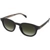 David Beckham DB 1007/S 003/CS | Occhiali da Sole Graduati o Non Graduati | Plastica | Tondi | Nero | Adrialenti