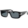 Persol PO3362S 95/3R | Occhiali da Sole Graduati o Non Graduati | Prova Online | Unisex | Plastica | Rettangolari | Nero | Adrialenti