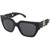 Versace VE4409 GB1/87 | Occhiali da Sole Graduati o Non Graduati | Prova Online | Plastica | Quadrati | Nero | Adrialenti
