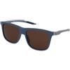 Puma PU0395S 002 | Occhiali da Sole Graduati o Non Graduati | Prova Online | Unisex | Plastica | Quadrati | Blu | Adrialenti
