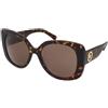 Versace VE4387 108/73 | Occhiali da Sole Graduati o Non Graduati | Prova Online | Plastica | Oversize | Marrone, Havana | Adrialenti