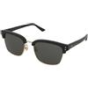 Gucci GG1897SK 001 | Occhiali da Sole Graduati o Non Graduati | Prova Online | Metallo | Browline | Nero, Oro | Adrialenti