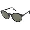 Serengeti Leonora 8954 | Occhiali da Sole Graduati o Non Graduati | Unisex | Plastica | Tondi | Nero | Adrialenti