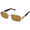 Dsquared2 D2 0156/S J5G/70 | Occhiali da Sole Graduati o Non Graduati | Metallo | Rettangolari | Oro | Adrialenti