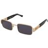 Dsquared2 D2 0156/S 000/IR | Occhiali da Sole Graduati o Non Graduati | Metallo | Rettangolari | Oro rosa | Adrialenti