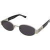 Dsquared2 D2 0155/S 010/IR | Occhiali da Sole Graduati o Non Graduati | Metallo | Ovali / Ellittici | Argento | Adrialenti