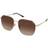 Vogue VO4215SD 280/13 | Occhiali da Sole Graduati o Non Graduati | Prova Online | Metallo | Quadrati | Oro | Adrialenti
