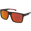 Carrera Carduc 049/S 003/UZ | Occhiali da Sole Graduati o Non Graduati | Prova Online | Plastica | Quadrati | Nero | Adrialenti