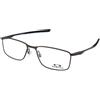 Oakley Socket 5.0 OX3217 321702 | Occhiali da Vista Graduati | Prova Online | Metallo | Rettangolari | Rutenio | Adrialenti