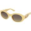 Guess GU00198-H 39B | Occhiali da Sole Graduati o Non Graduati | Prova Online | Plastica | Ovali / Ellittici | Giallo | Adrialenti