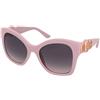 Guess GU00197 78Z | Occhiali da Sole Graduati o Non Graduati | Prova Online | Plastica | Quadrati, Farfalla | Rosa | Adrialenti