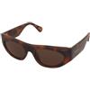 MAX&Co. MO0147 52E | Occhiali da Sole Graduati o Non Graduati | Plastica | Cat Eye | Marrone, Havana | Adrialenti