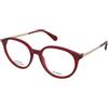 MAX&Co. MO5198 069 | Occhiali da Vista Graduati | Plastica | Tondi | Viola, Trasparente | Adrialenti