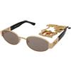 Dsquared2 D2 0155/S/SE 000/JO | Occhiali da Sole Graduati o Non Graduati | Metallo | Ovali / Ellittici | Oro rosa | Adrialenti