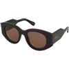 Chloe CH0251S 002 | Occhiali da Sole Graduati o Non Graduati | Prova Online | Plastica | Cat Eye | Marrone, Havana | Adrialenti