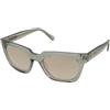 Guess GU00206 20C | Occhiali da Sole Graduati o Non Graduati | Prova Online | Plastica | Quadrati | Grigio, Trasparente | Adrialenti