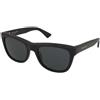 Saint Laurent SL 816 001 | Occhiali da Sole Graduati o Non Graduati | Prova Online | Plastica | Quadrati | Nero | Adrialenti