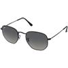 Ray-Ban RB3548 002/71 | Occhiali da Sole Graduati o Non Graduati | Prova Online | Unisex | Metallo | Quadrati | Nero | Adrialenti