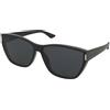 Saint Laurent SL 758 001 | Occhiali da Sole Graduati o Non Graduati | Prova Online | Plastica | Quadrati | Nero | Adrialenti