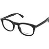 Saint Laurent SL 813 001 | Occhiali da Vista Graduati | Prova Online | Plastica | Panthos | Nero | Adrialenti