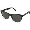 Ray-Ban Wayfarer II RB2185 902/31 | Occhiali da Sole Graduati o Non Graduati | Prova Online | Unisex | Plastica | Tondi | Marrone, Havana | Adrialenti
