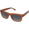 Guess GU00221 42X | Occhiali da Sole Graduati o Non Graduati | Prova Online | Plastica | Rettangolari | Arancio, Trasparente | Adrialenti