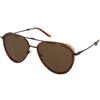 Emporio Armani EA2163 3001/OR | Occhiali da Sole Graduati o Non Graduati | Prova Online | Metallo, Plastica | Pilot | Nero, Marrone, Havana | Adrialenti