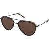 Emporio Armani EA2163 3001/73 | Occhiali da Sole Graduati o Non Graduati | Prova Online | Unisex | Metallo, Plastica | Pilot | Nero, Marrone, Havana | Adrialenti