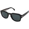 David Beckham DB 7098/S 807/KU | Occhiali da Sole Graduati o Non Graduati | Unisex | Plastica | Rettangolari | Nero | Adrialenti