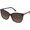 Pierre Cardin P.C. 8526/S 086/HA | Occhiali da Sole Graduati o Non Graduati | Prova Online | Plastica | Cat Eye | Marrone, Havana | Adrialenti