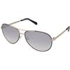 Fossil FOS 3141/G/S 003/IC | Occhiali da Sole Graduati o Non Graduati | Unisex | Metallo | Pilot | Argento | Adrialenti