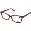 Calvin Klein CK22545 609 | Occhiali da Vista Graduati | Prova Online | Plastica | Rettangolari | Rosso, Havana | Adrialenti