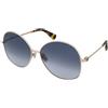 Max Mara MM0034 32W | Occhiali da Sole Graduati o Non Graduati | Prova Online | Metallo | Tondi | Oro | Adrialenti
