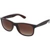 Ray-Ban RB4202 - 607313 | Occhiali da Sole Graduati o Non Graduati | Prova Online | Unisex | Plastica | Quadrati | Marrone | Adrialenti