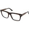 Calvin Klein CK22538 240 | Occhiali da Vista Graduati | Prova Online | Plastica | Quadrati | Marrone, Trasparente | Adrialenti