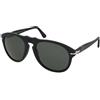 Persol PO0649 95/31 | Occhiali da Sole Graduati o Non Graduati | Prova Online | Plastica | Ovali / Ellittici | Nero | Adrialenti