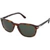 Persol PO3019S 24/31 | Occhiali da Sole Graduati o Non Graduati | Prova Online | Unisex | Plastica | Quadrati | Marrone, Havana | Adrialenti