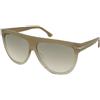 Victoria Beckham VB 1004/S 4C3/9K | Occhiali da Sole Graduati o Non Graduati | Plastica | Quadrati | Verde, Trasparente | Adrialenti
