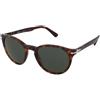 Persol PO3152S 901531 | Occhiali da Sole Graduati o Non Graduati | Prova Online | Unisex | Plastica | Panthos | Marrone, Havana | Adrialenti
